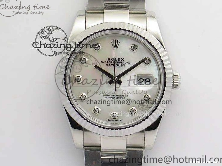 Best AAA Replica Sites A 3582 SS Noob Diam Best DateJust MOP HighQuality Dial 41mm Edition 1:1 Bezel 126334 On Bracelet Oyster Fluted 1217